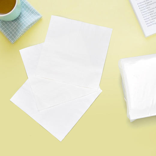 喇叭花230双层印花纸巾面巾纸擦手纸餐饮酒店餐巾纸餐具用品抽纸 商品图4