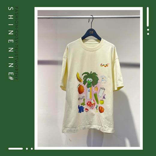 W322612870趣味印花短袖T恤 商品图0