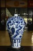 仿元青花萧何月下追韩信纹梅瓶 商品缩略图0
