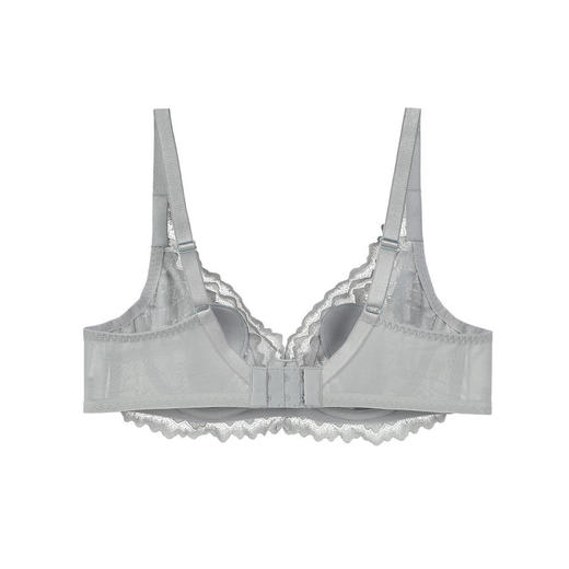 2F【Fandecie芬狄诗】性感超薄文胸FB00402LGY/HBL 商品图2