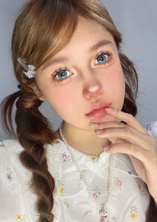 pupil magic 年抛 波光蓝麟 直径14.2mm着色13.8mm 商品图1