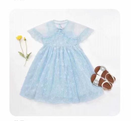 2F诺贝达童装披肩连衣裙 商品图0