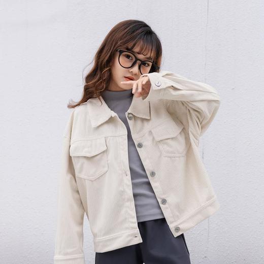 女童外套2023春季新款女大童灯芯绒中大童韩版休闲百搭上衣潮 商品图1