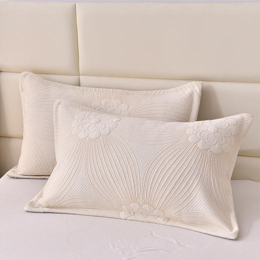 【边睡边养生！A类针织棉 艾草毛巾被三件套】吸湿透气细腻柔软，方便收纳，百看不腻，手感软糯舒适，提花夏凉被午休毯子空调被盖毯家庭整理中老年 商品图1