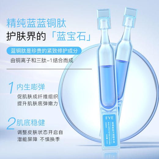 FVE蓝铜胜肽次抛精华液 修护泛红 多重维稳 商品图3