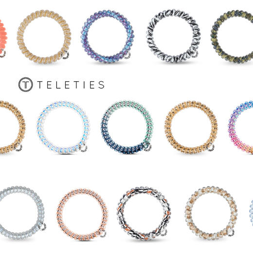 TELETIES 系列 电话线发圈及发箍 | 超多款式可选，拯救你一个夏天的发圈 商品图0