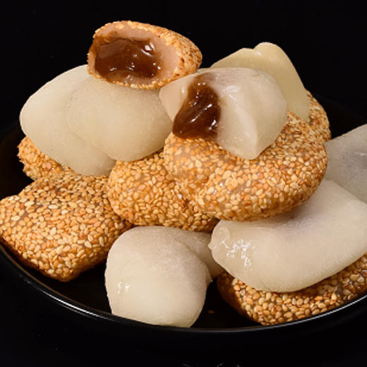 【零食常备！麻薯干吃汤圆】糯米糍粑驴打滚休闲零食小吃糕点年货健康特价清仓 商品图0