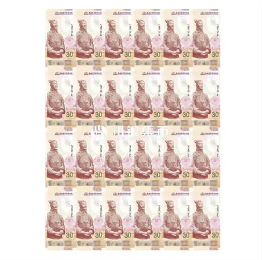 尊藏版-秦始皇兵马俑纪念券大炮筒（30周年第一组） 商品图0