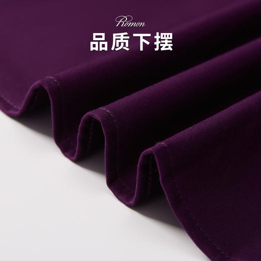 罗蒙男式长袖衬衫百搭舒适简约大方商务通勤休闲衬衫开衫男 商品图5