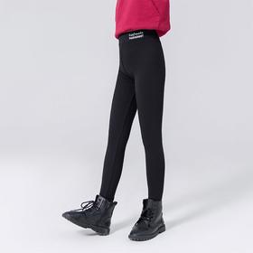 女童打底裤2023春季女大童纯棉打底裤字母印花加厚韩版打底长裤