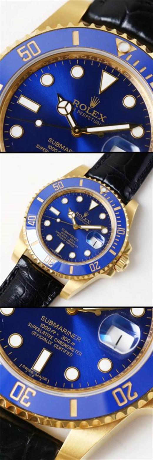 OR厂劳力士潜航者型系列m116618lb全金水鬼复刻手表一比一手表n厂c厂zf厂vs厂clean厂 商品图7
