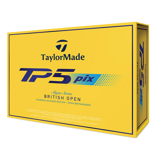 【限量】TaylorMade泰勒梅 英国公开赛限量TP5 pix高尔夫五层球 商品图1