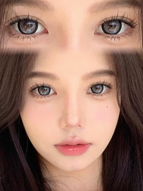 MOON 棒棒糖狗狗眼·铅笔灰「含硅水凝胶」年抛型