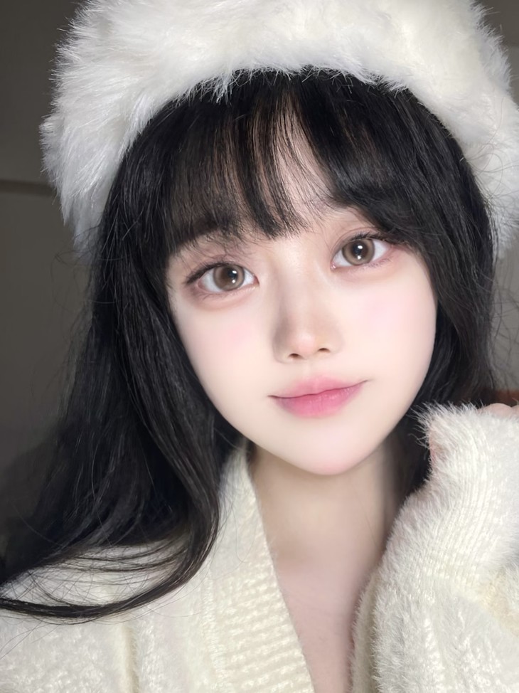 MIMIPARK美瞳 半年抛隐形眼镜 桃子酿 14.2mm 1副/2片 左右度数可不同 - VVCON美瞳商城