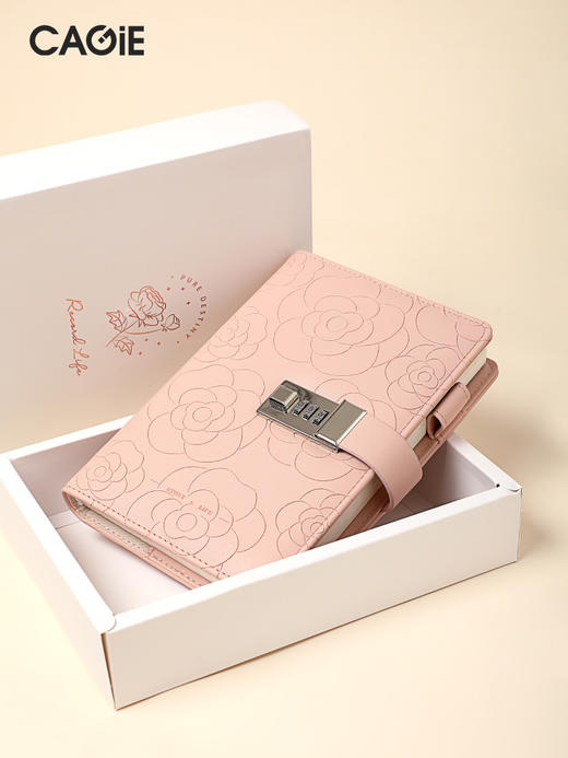 卡杰山茶花系列密码本B6  CB6J6532 商品图3