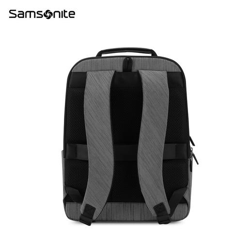 新秀丽时尚双拼 立体有型双肩包 都市简约电脑包TR1 灰色TR1*08026 商品图1