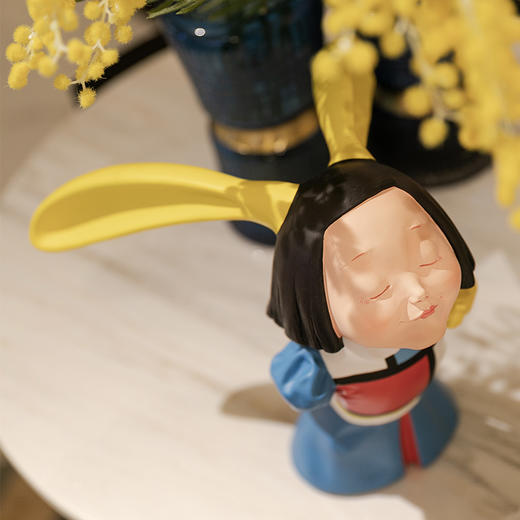 稀奇艺术限量版雕塑摆件《我看到了幸福》-蒙德里安情书 商品图1