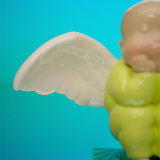 稀奇艺术《双子座》恶魔独角小天使十二星座新居礼品客厅装饰摆件 商品图3