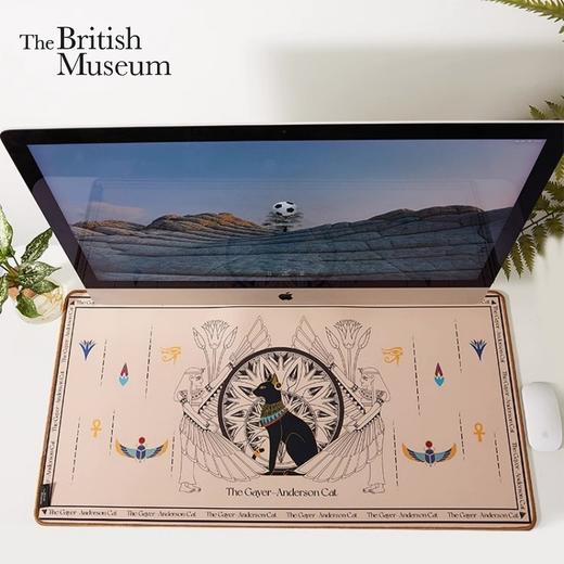 大英博物馆盖亚·安德森猫系列 埃及元素超大鼠标垫游戏桌垫 商品图0