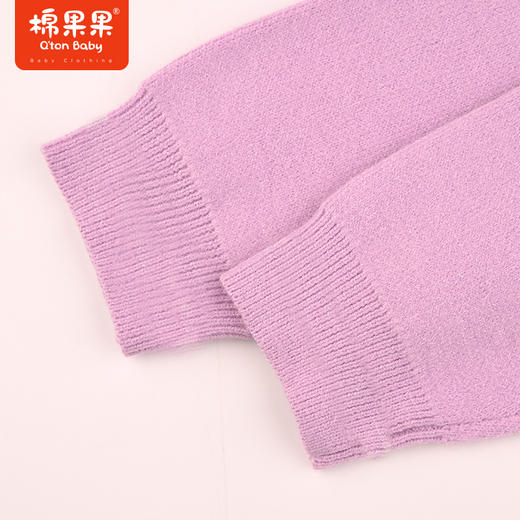 棉果果秋季新品女童包芯纱柔软有型渐变色棉线衫毛衣M322160523412 商品图6