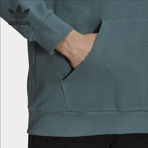 （YY）adidas/阿迪达斯  adidas三叶草TREFOIL HOODIE 男子休闲卫衣 GN3461 商品图3