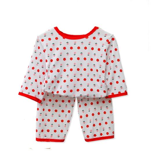 【买一送一！宝宝家居服套装】宝宝套装冰凉舒适，夏日必备！宽松设计，透气冰丝面料，让儿童自由活动。女童长袖长裤设计，不仅透气排汗，还能防止蚊虫叮咬。sh 商品图4