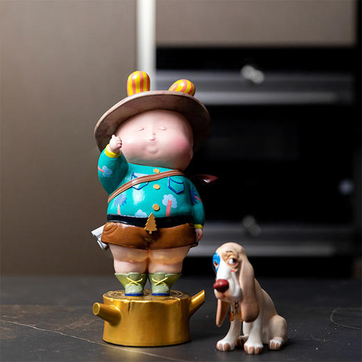 稀奇艺术瞿广慈《森林卫士》客厅家居摆件装饰品创立雕塑礼物礼盒 商品图8