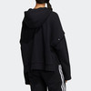 （YY）adidas/阿迪达斯  adidas三叶草女子时尚可拆卸连帽卫衣 HC6606 商品缩略图1