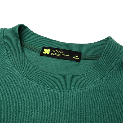 【断码清仓】HX 春秋季圆领中袖T恤宽松Z102330010101/02 商品图5