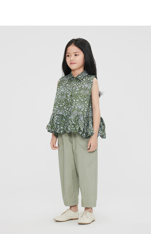 jnby  23年秋款  无袖翻领衬衣  1N7212210 商品图4