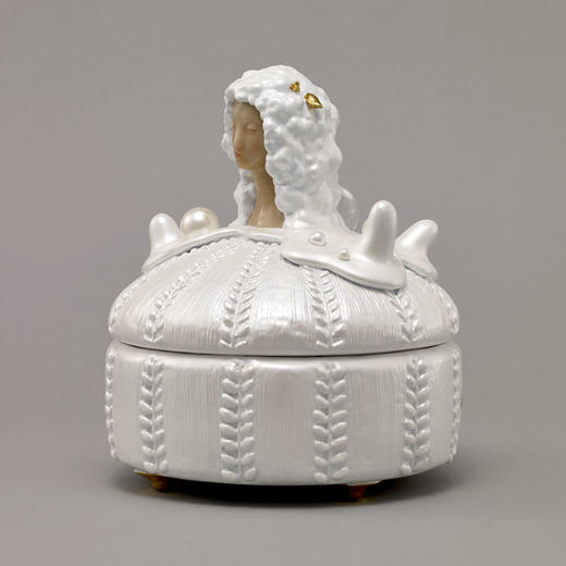 稀奇艺术品瞿广慈《月光宝盒》处女座摆件酒柜装饰品新婚礼物 商品图2