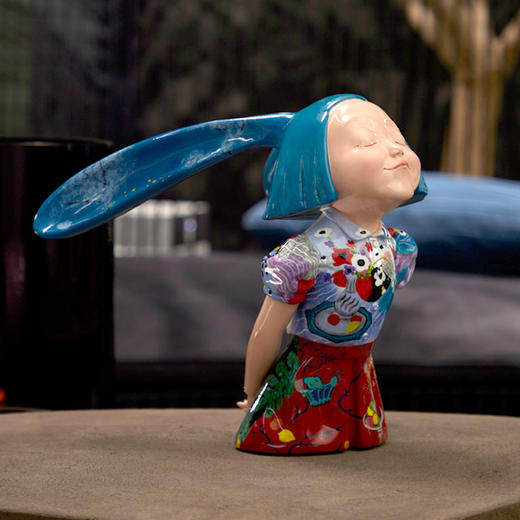 稀奇艺术 向京作品《幸福-马蒂斯》收藏雕塑家居装饰品客厅结婚礼 商品图0