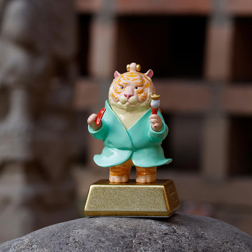 稀奇艺术文那虎年《金砖虎》家居饰品桌面装饰礼品 虎年摆件 商品图3