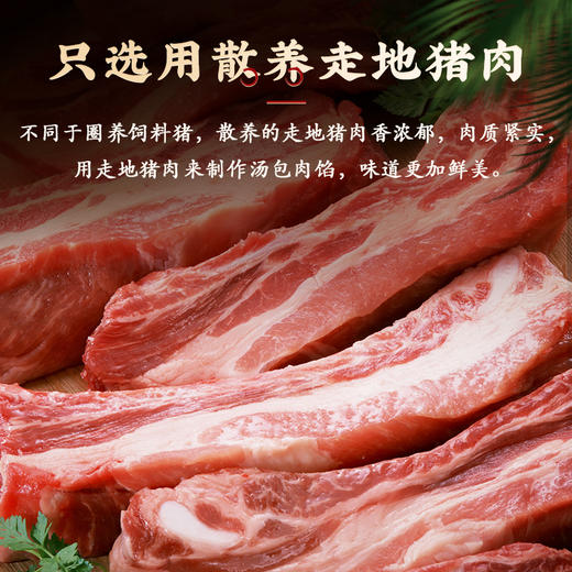 上海特产老字号邵万生鲜肉小笼汤包速冻小笼包汤包 192g 商品图3