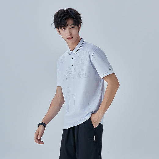 HX 夏季翻领短袖T恤Y102320300101/02POLO杉 商品图1