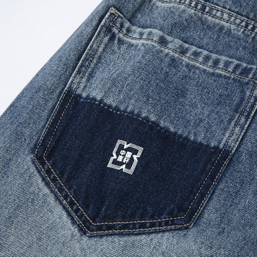 HX 春季水洗牛仔长裤/C201330002101 商品图6
