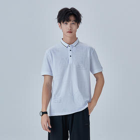 HX 夏季翻领短袖T恤Y102320300101/02POLO杉