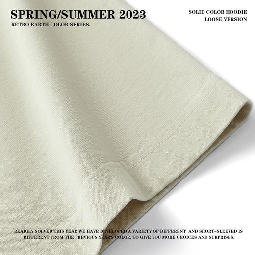 RS男装|280G重磅高街复古水洗做旧短袖t恤男宽松纯棉男士潮牌t恤 商品图2