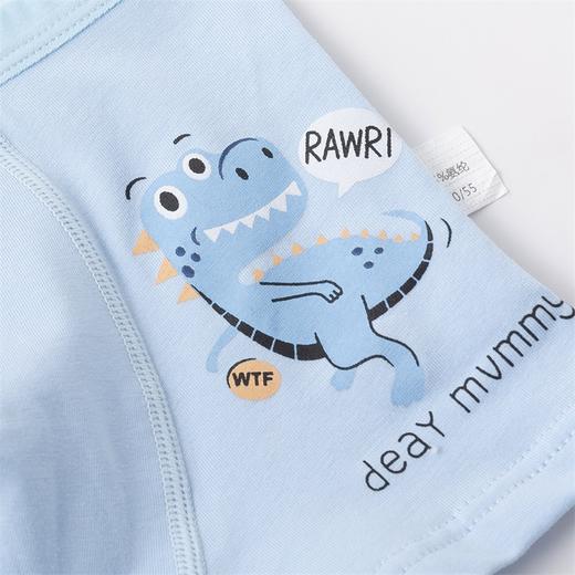 贝贝怡儿童内裤男女童平角四角短裤中小童宝宝内裤4件装 商品图12