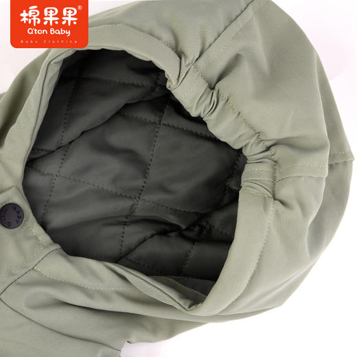 棉果果秋季新品男童保暖夹棉风衣M312100323471 商品图3