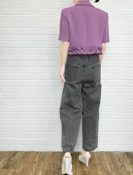 TYNVIE 短袖西装外套 - 紫色 商品图6