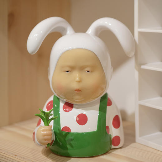 稀奇艺术《表情包系列》握草办公室客厅桌面雕塑摆件创意礼品 商品图2