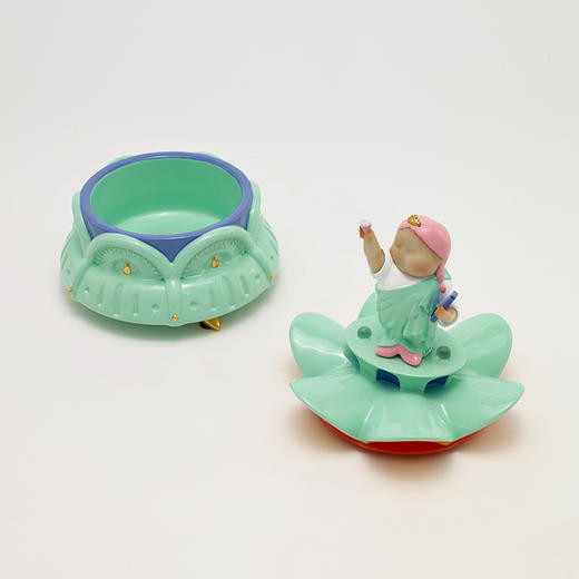 稀奇艺术品瞿广慈《月光宝盒》双鱼星座摆件酒柜装饰品新婚礼物 商品图3