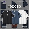 RS男装|2023夏季270g渐变字母数码印花短袖欧美街头复古潮牌T恤男 商品缩略图2