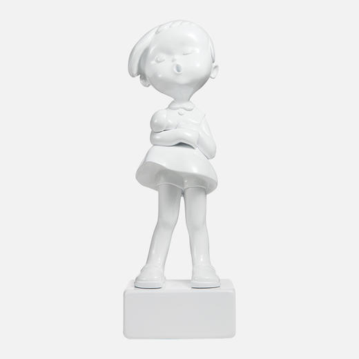 稀奇艺术玻璃钢雕塑摆件向京《别担心》现代可爱桌面小孩摆件饰品 商品图0