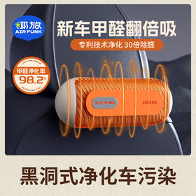 【持续净化车污染】Air Funk车载活性炭包 新车除甲醛除异味车载车用活性炭包 去车内污染必备好物