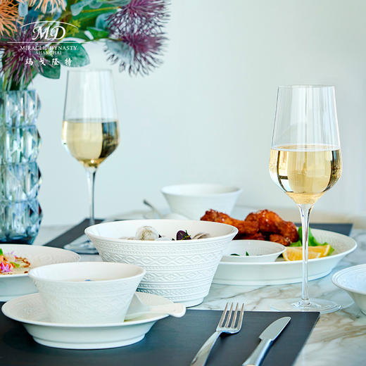 【玛戈隆特】事事如意骨瓷餐具4人碗碟家用送礼套装 商品图4