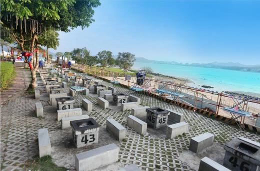 【提供免费烧烤场地】木屋烧烤食材+较场尾欢乐海湾海景烤炉5-6人露营烧烤众享套装·经典款 商品图5