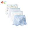 贝贝怡儿童内裤男女童平角四角短裤中小童宝宝内裤4件装 商品缩略图10