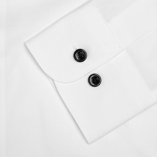 十如仕100%新疆棉小方领免烫长袖衬衫-202-01 商品图5